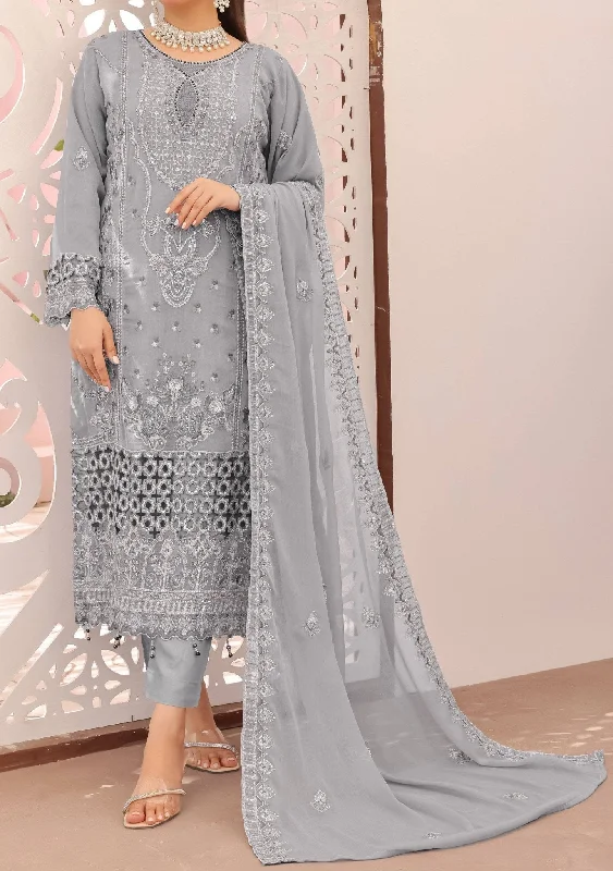 Bin Hameed Rubab Luxury Embroidered Chiffon Dress