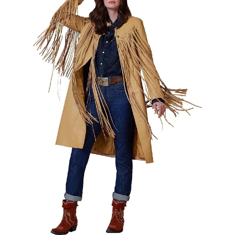 Double D Ranch Women's Sonora Duster Jacket Lace Jacket Ribbed Jacket Sequined Jacket