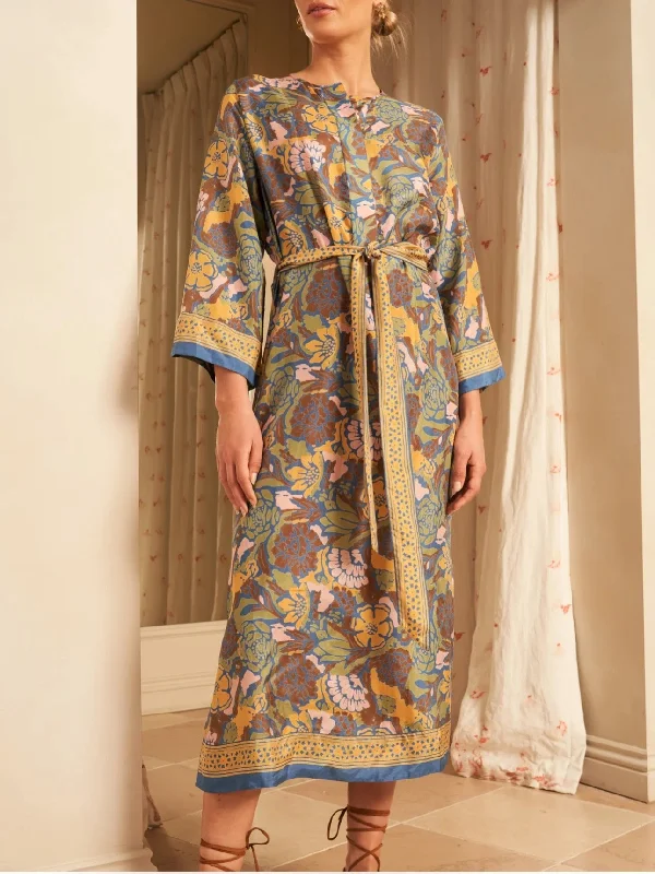 HANNAH ARTWEAR ISABELLA DRESS IN ALISO TIERRA Sold Out