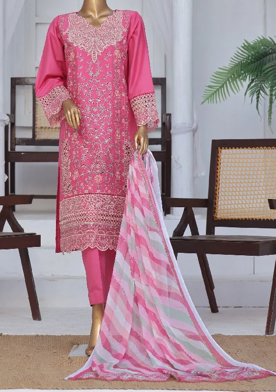 Bin Saeed Ready Made Embroidered Cotton Dress