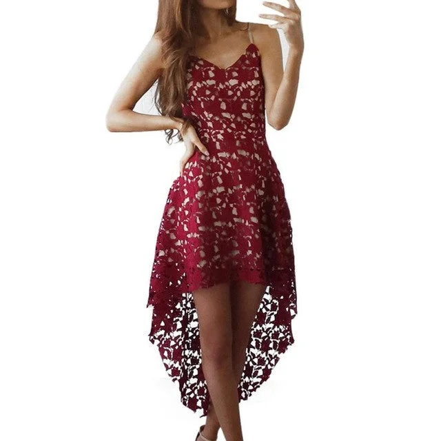 Backless Lace Dress For elegant women ladies