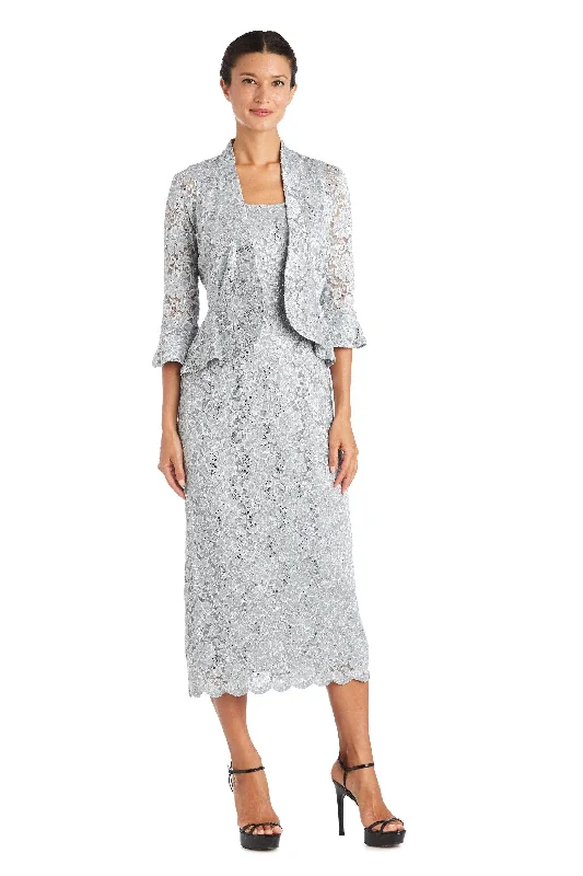 R&M Richards 9896 Long Mother Of The Bride Jacket Dress Striped Jacket Polka Dot Jacket Floral Jacket