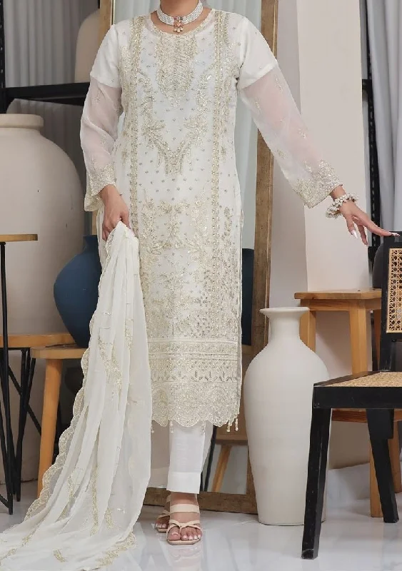 Bin Hameed Nisha Luxury Embroidered Chiffon Dress