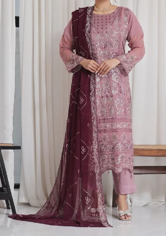 Bin Hameed Nisha Luxury Embroidered Chiffon Dress