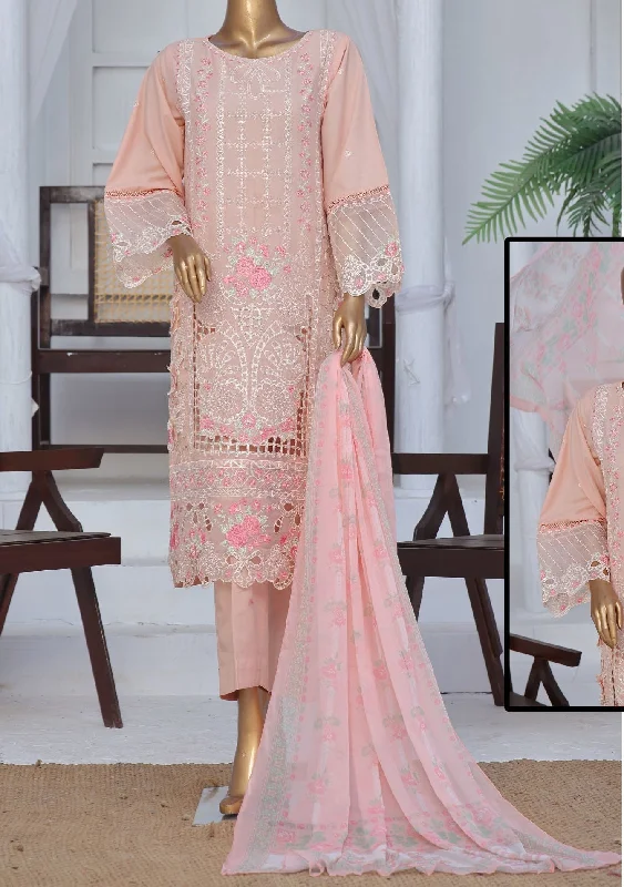 Bin Saeed Ready Made Embroidered Cotton Dress