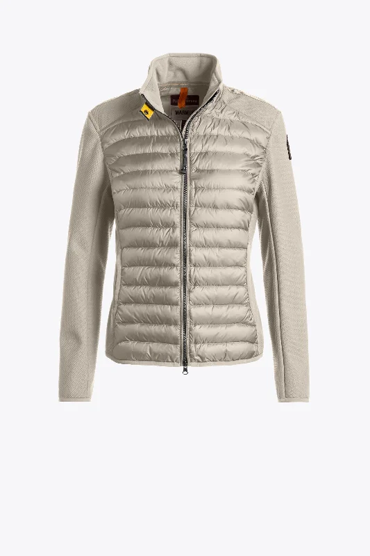 Parajumpers Olivia Women's Jacket in Silver Quilted Jacket Puffer Jacket Insulated Jacket