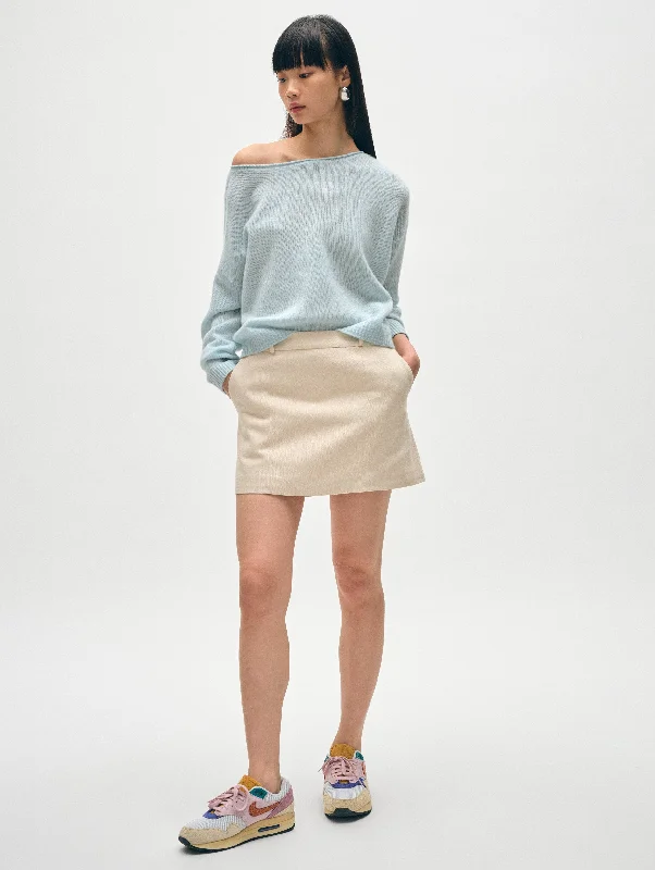 Cashmere Boatneck Sweater