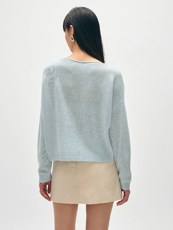 Cashmere Boatneck Sweater