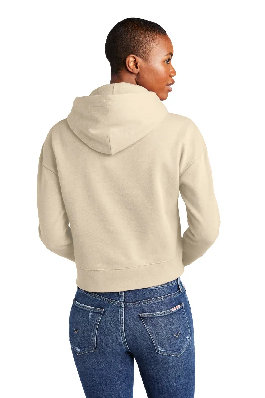 District Womens V.I.T. Fleece Hooded Sweatshirt Hoodie - Gardenia