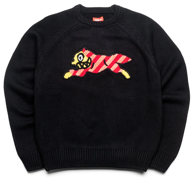 Ice Cream Double Yum Sweater - Black