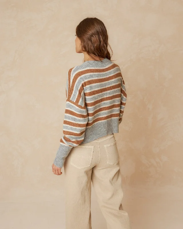 Indi & Cold Striped Cardigan