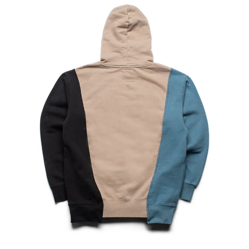 Market Designer Panel Hoodie - Wave