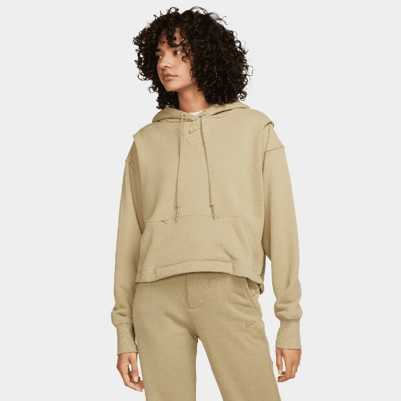 Nike Sportswear Women's Oversized French Terry Pullover Hoodie Natutral Olive / Medium Olive