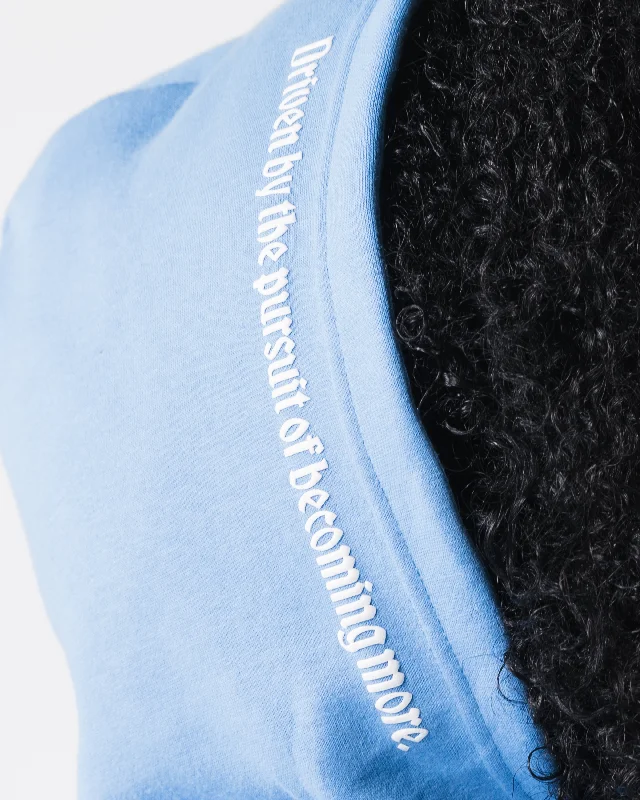 Script Hoodie - Blue