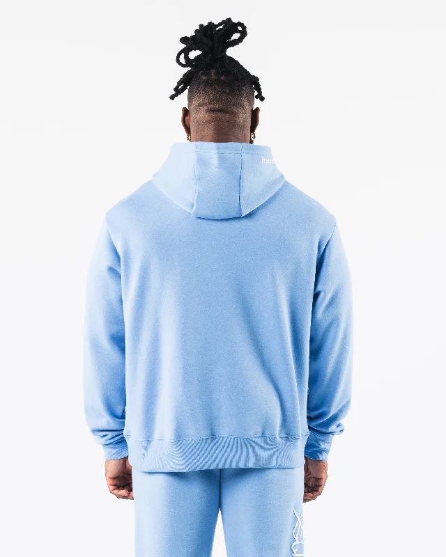 Script Hoodie - Blue