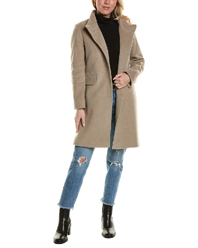 Cinzia Rocca Icons Wool & Cashmere-Blend Coat