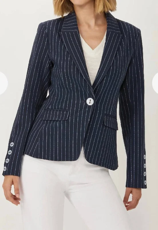 Classic Blazer In Navy