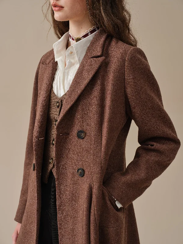 The Roman Holiday 17 | 100% wool classic coat