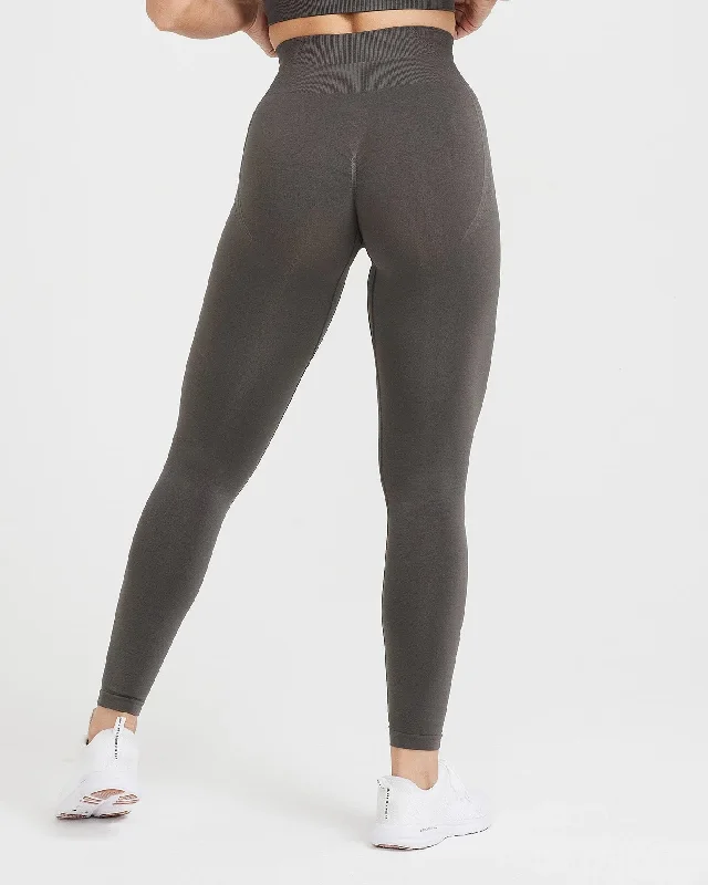 Effortless Seamless Leggings | Deep Taupe