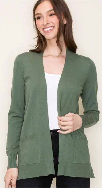 Everyday Kale Cardigan