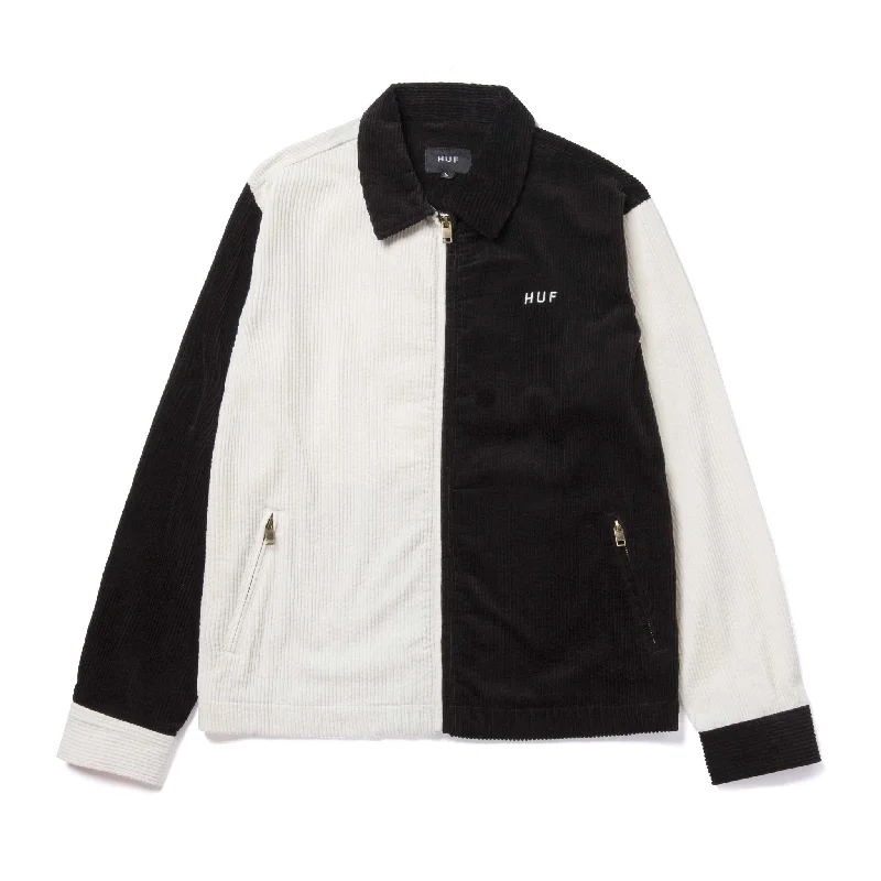 HUF VANDENBERG CORDUROY JACKET // BLACK