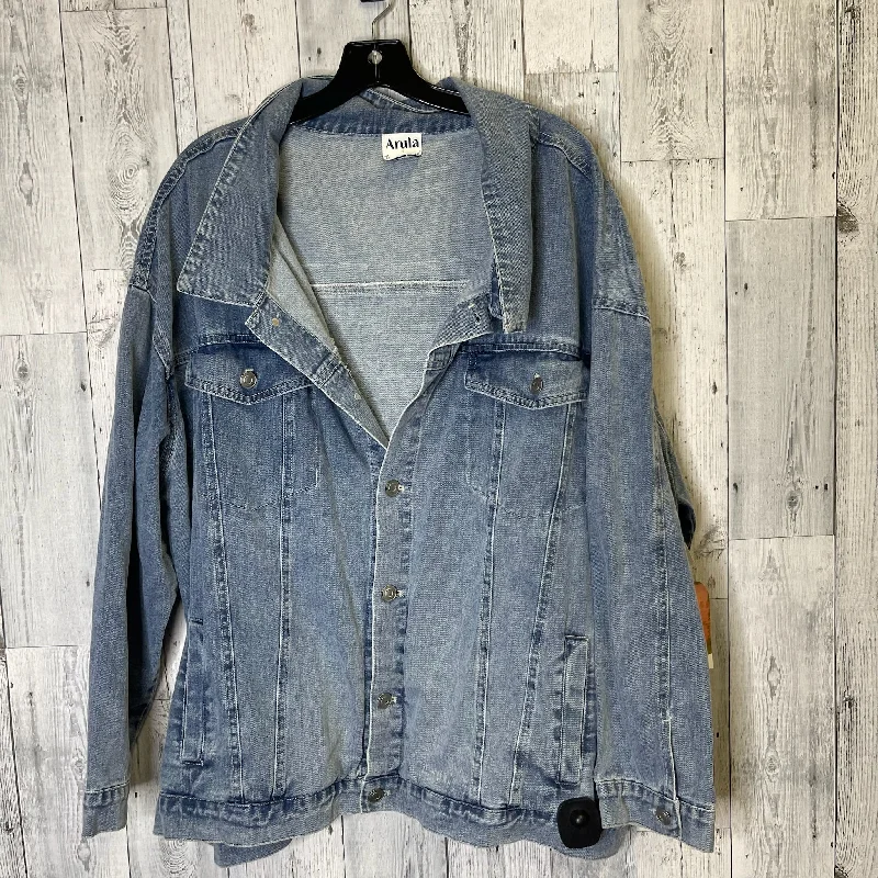 Jacket Denim By Altard State  Size: 2x