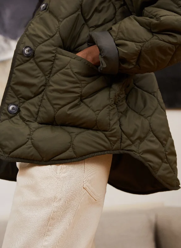 Maybury Recycled Quilted Coat