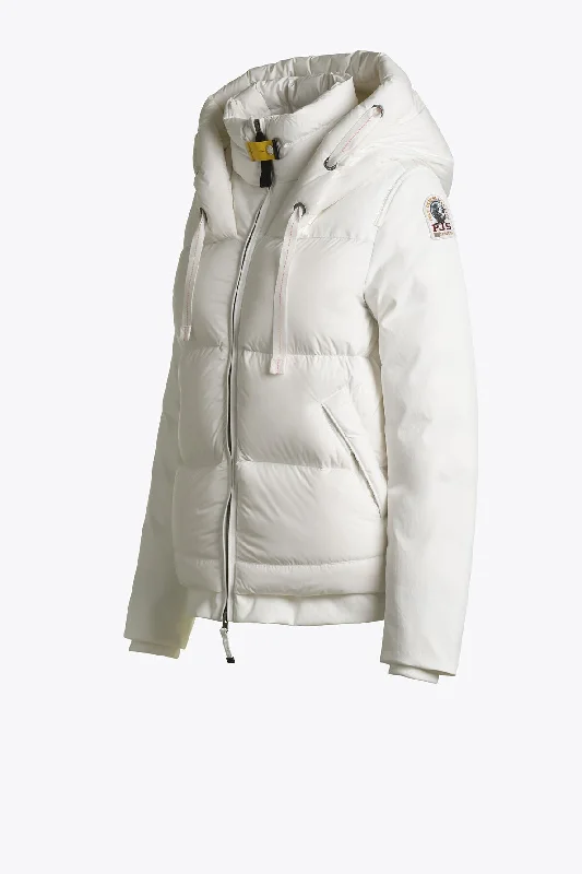 PUFFER JACKET PEPPI OFF WHITE