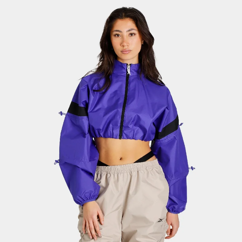 Reebok x Cardi B Women’s Woven Crop Jacket / Ultima Purple