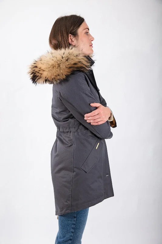 Fairweather Parka in Blue