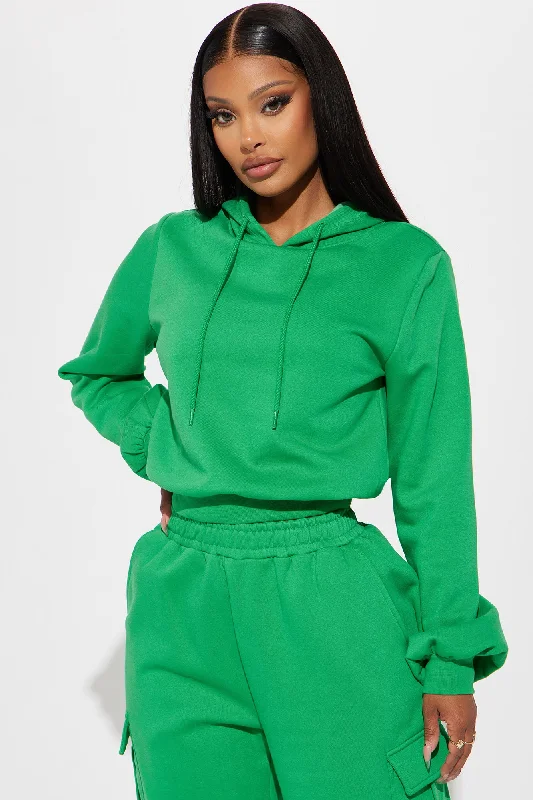 Easy Going Lounge Hoodie - Green