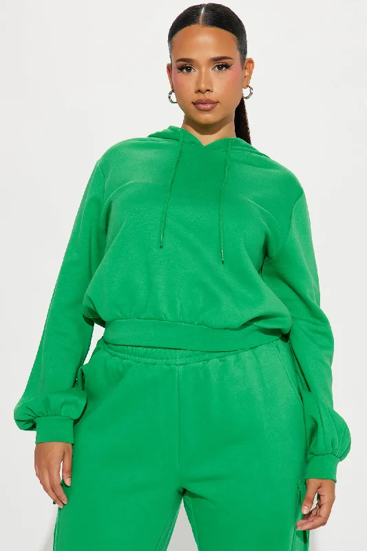 Easy Going Lounge Hoodie - Green