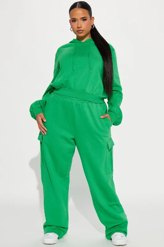 Easy Going Lounge Hoodie - Green