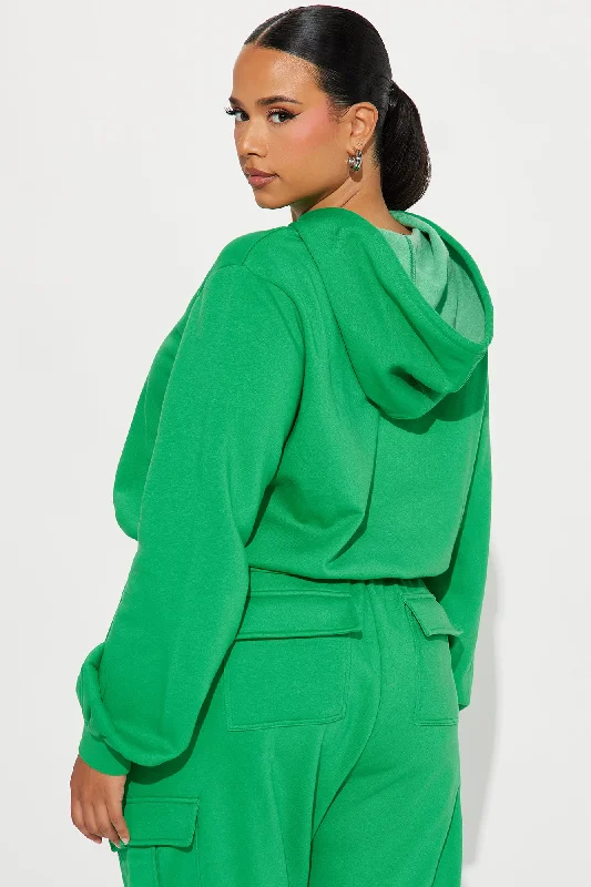 Easy Going Lounge Hoodie - Green