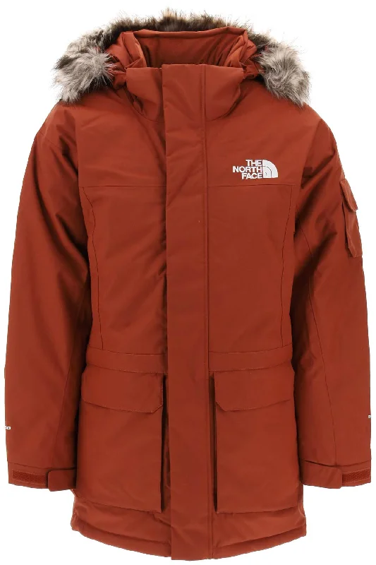 The north face mcmurdo hooded padded parka NF0A4M8G BRANDY BROWN