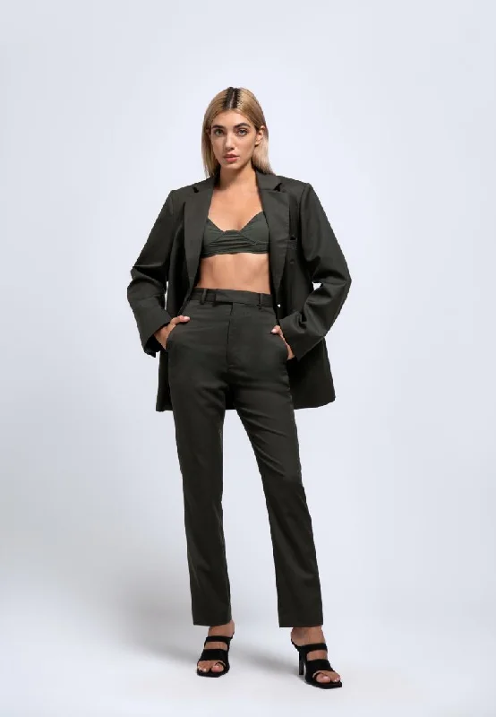 Brooke Boxy Belted Blazer