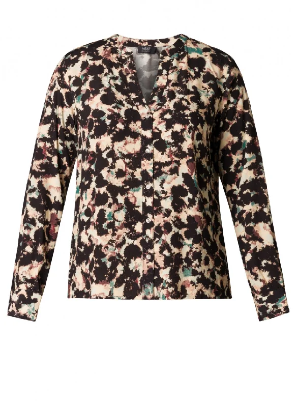 blouse met mooie print