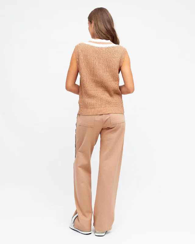 Ebby and I Regular Pants -Beige