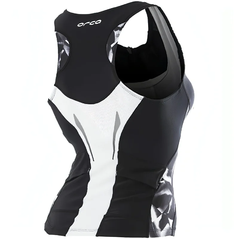 Orca Core Support Womens Tri Vest Tank Top - Black