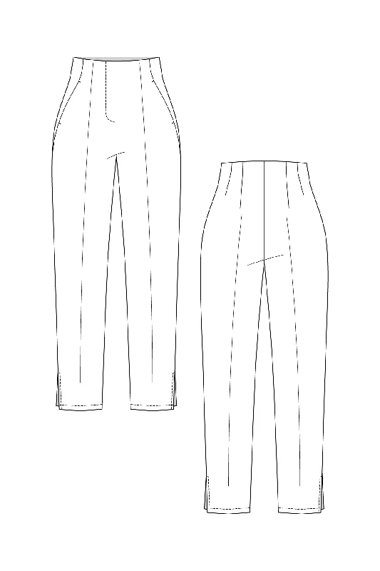 PDF Pattern - Tyyni Cigarette Trousers | Named Clothing