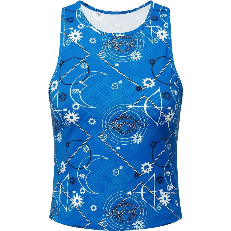 Ronhill Life Balance Womens Running Vest Tank Top - Blue