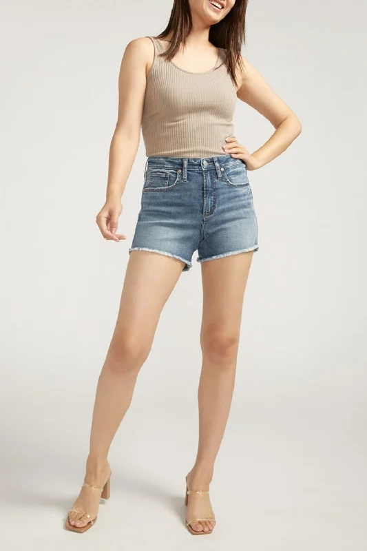 Silver Jeans Co. Beau High Rise Shorts