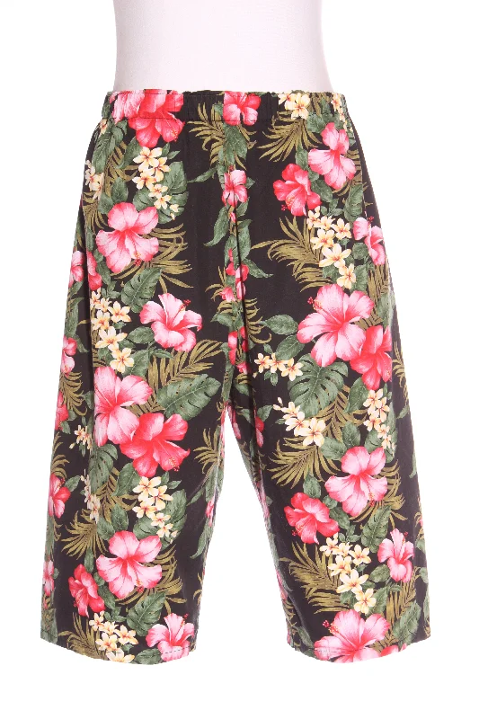 Tropical print shorts! 12