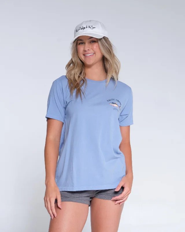 AHI MOUNT BOYFRIEND TEE - MARINE BLUE