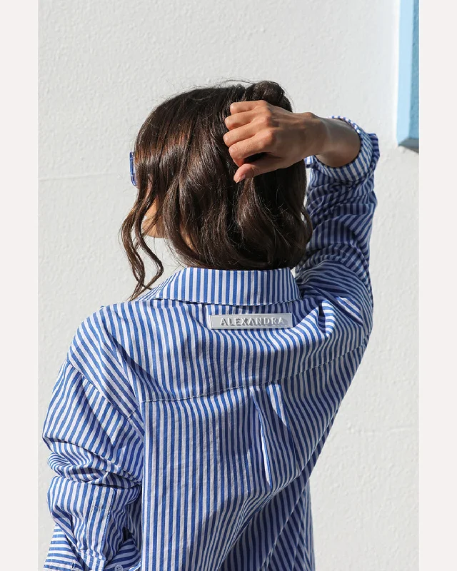 Alexandra Austin Shirt - Blue Stripe