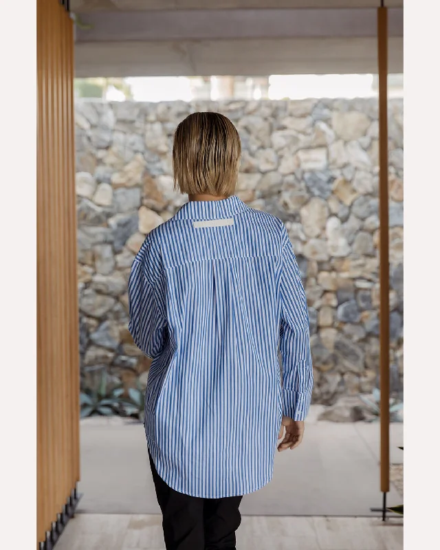 Alexandra Austin Shirt - Blue Stripe