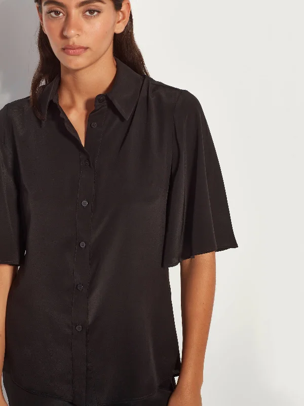 Jolie Shirt (Silk CDC) Black