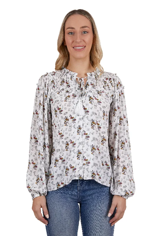 P4W2541910 Pure Western Women's Selina  Blouse