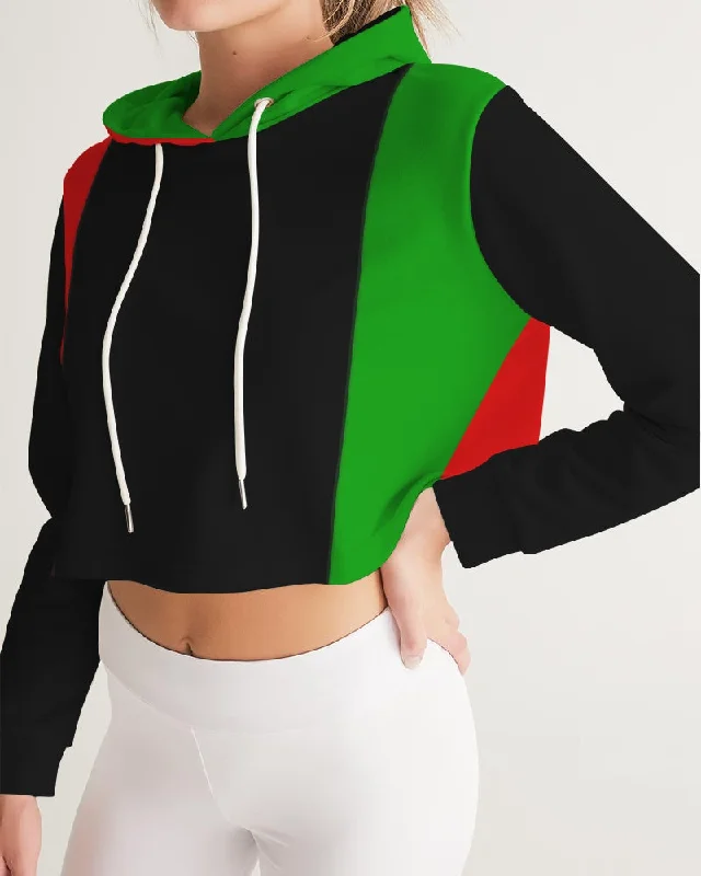 AKH Pan African Women's Cropped Hoodie