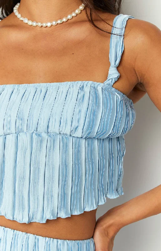 That Occasion Blue Cami Top